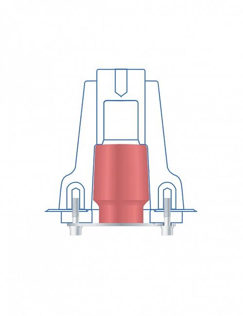 Изолирующая заглушка с внутренним конусом ISIK 52 кВ